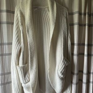 Softies Cozy Cream Open-Front Sweater